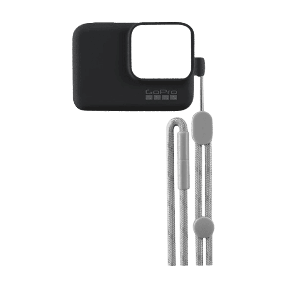 GoPro Water Resistant Sleeve for Camera (Adjustable Lanyard, ACSST-001, Black)_5