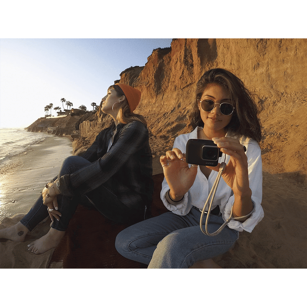 GoPro Water Resistant Sleeve for Camera (Adjustable Lanyard, ACSST-001, Black)_7