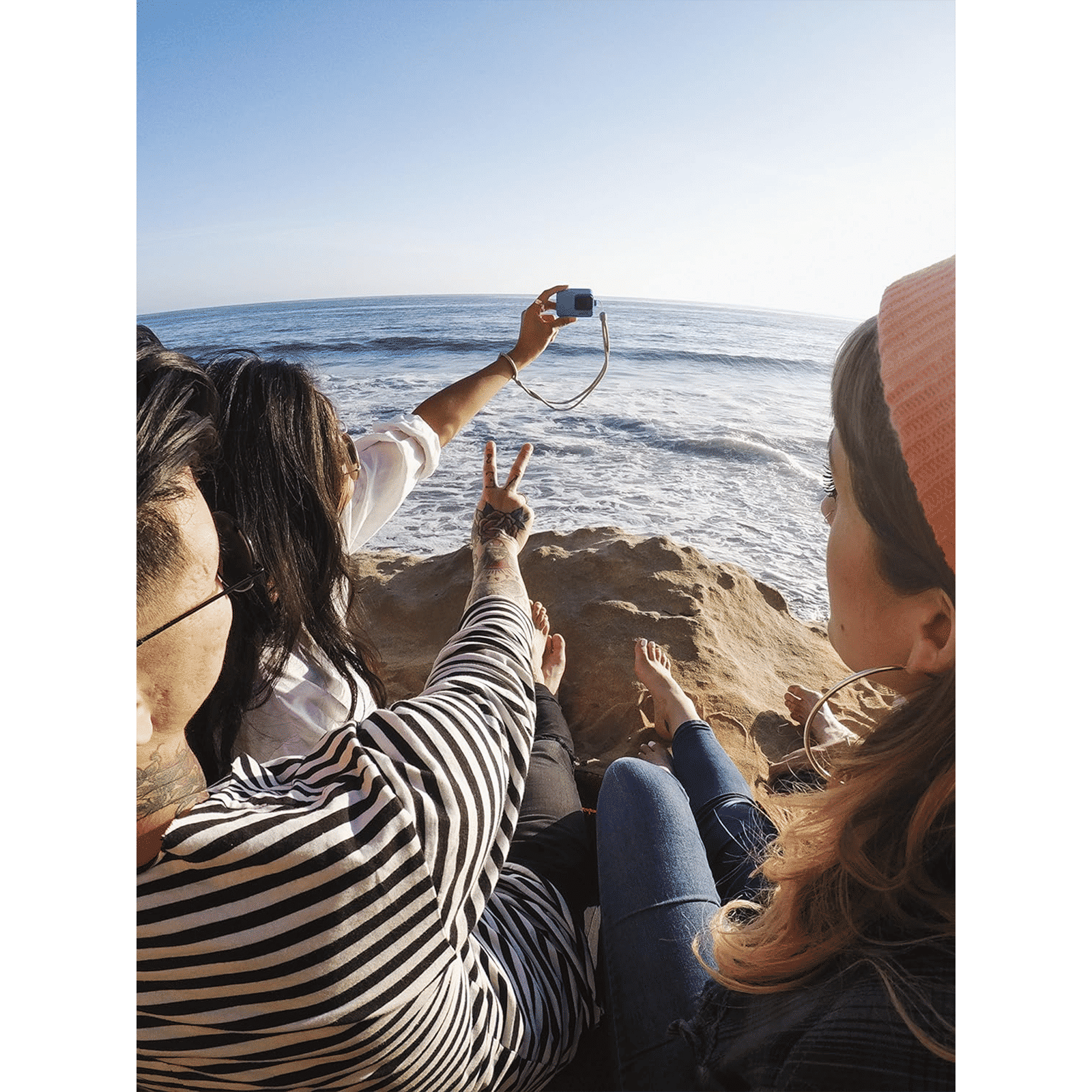 GoPro Water Resistant Sleeve for Point & Shoot Camera (Adjustable Lanyard, ACSST-002, White)_5
