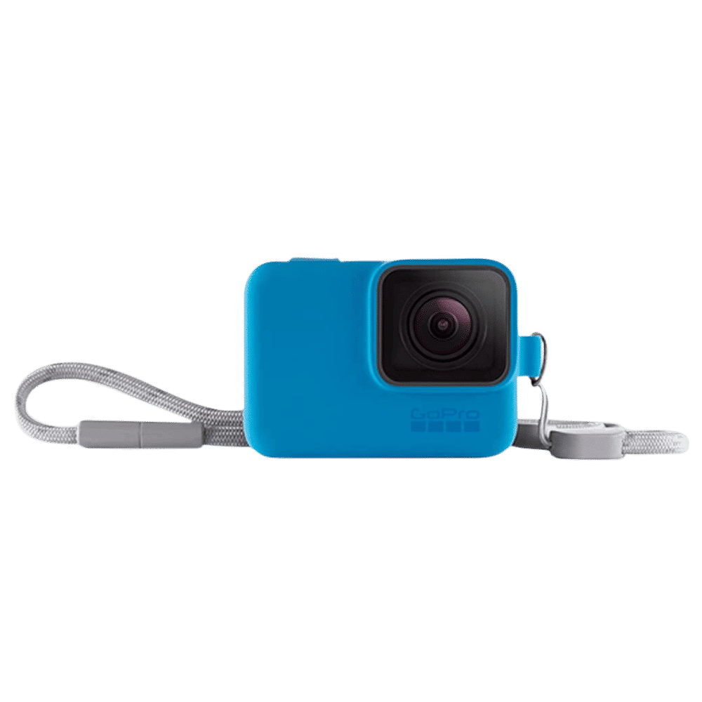 GoPro Sleeve for Point & Shoot Camera (Adjustable Lanyard, ACSST-003, Blue)_1