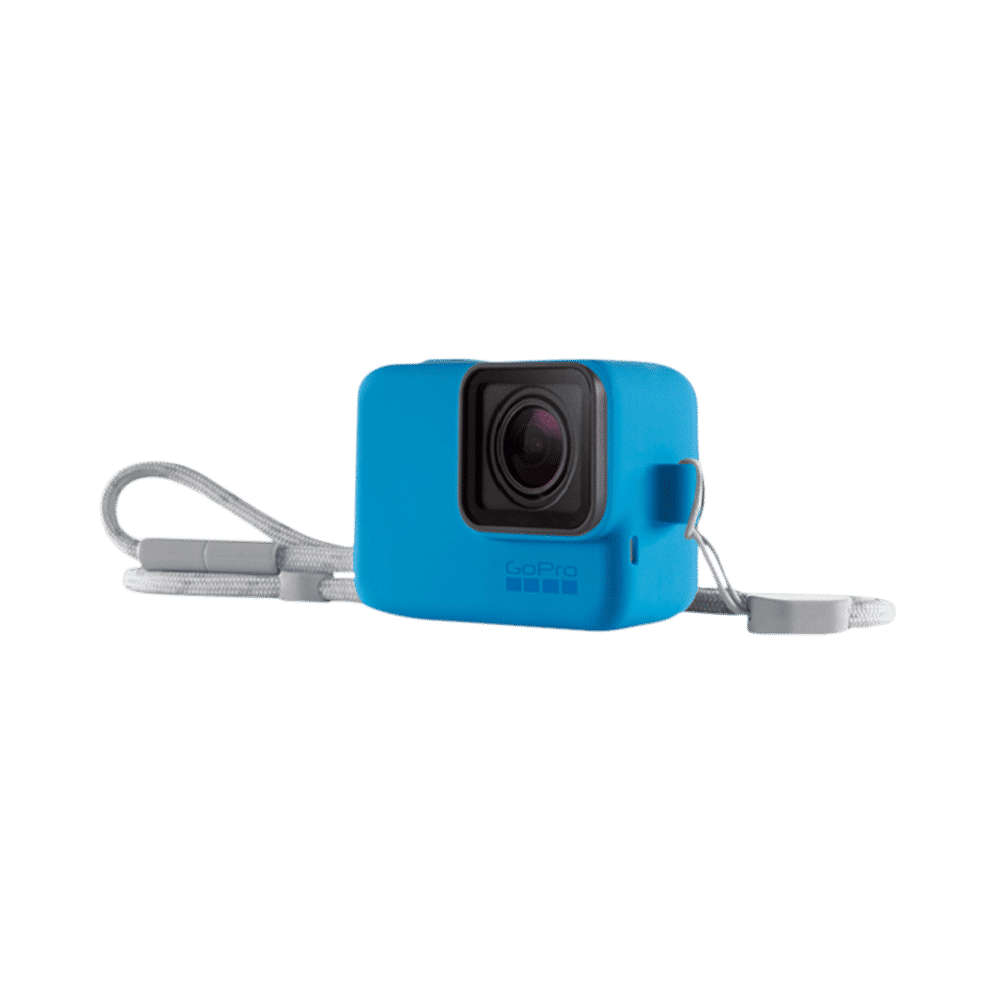 GoPro Sleeve for Point & Shoot Camera (Adjustable Lanyard, ACSST-003, Blue)_3