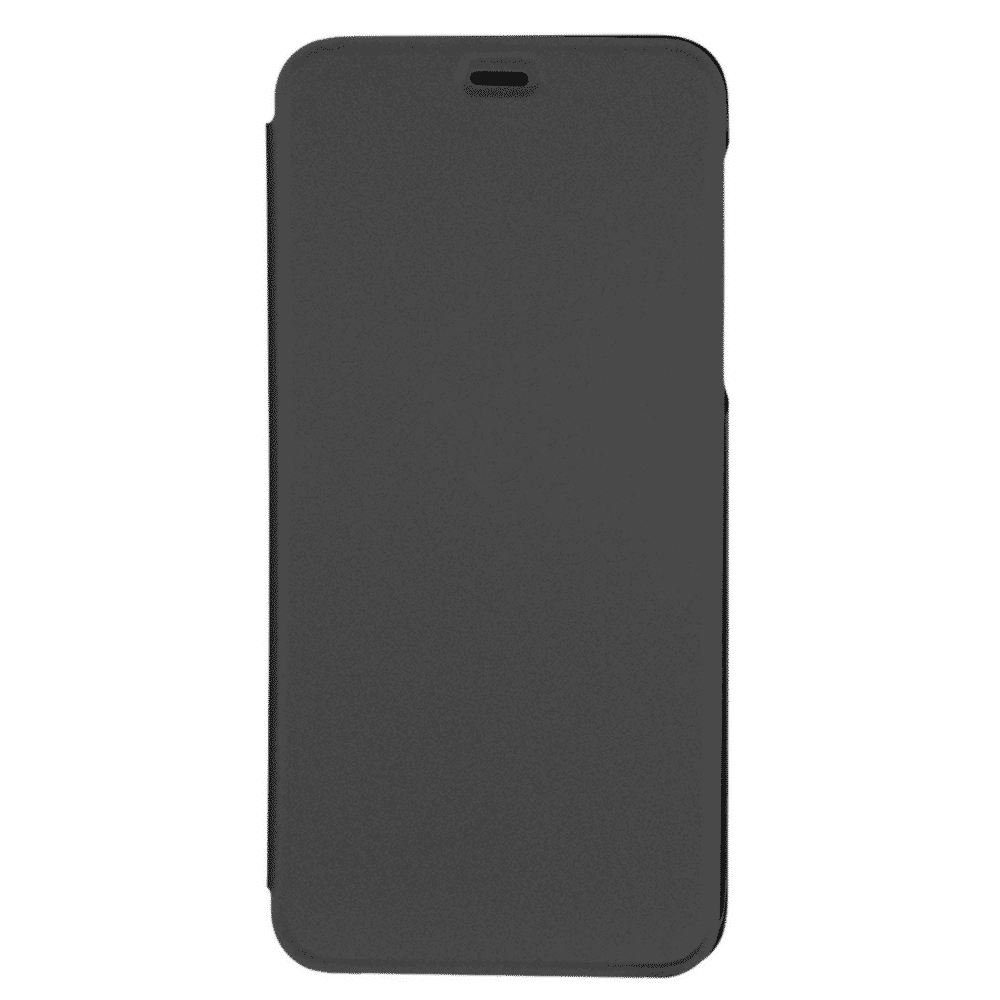 SAMSUNG Polyurethane Flip Cover for Galaxy J8 (Scratch Proof, Black)_3