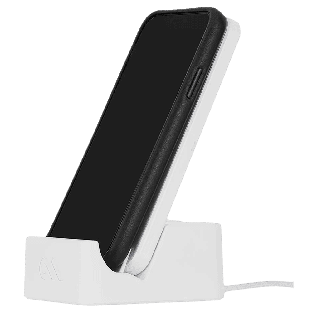 Case-Mate Barely There PU Leather Back Cover for Apple iPhone XS Max (Brushed Microfiber Interior, Black)_5