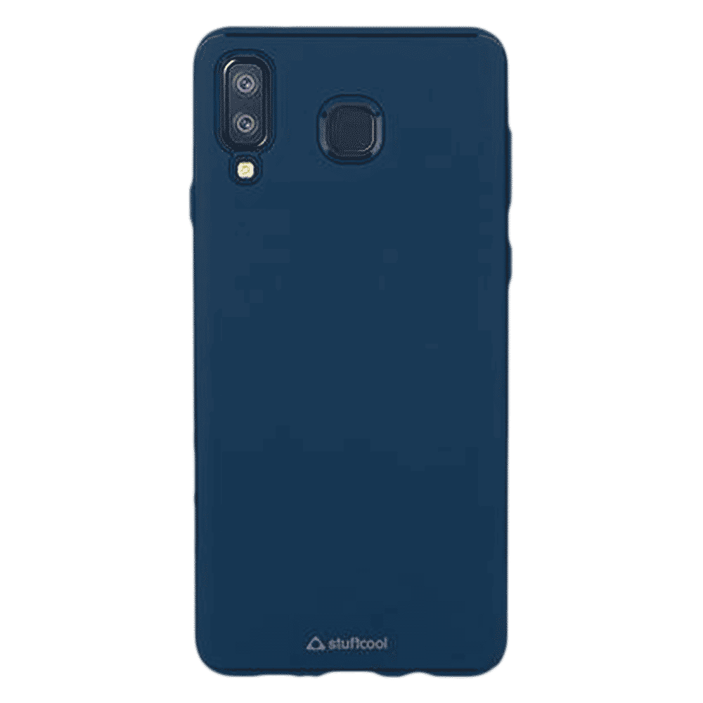 stuffcool Armour Plastic Back Cover for Samsung Galaxy A8 Star (Camera Protection, Blue) stuffcool Armour Plastic Back Cover for Samsung Galaxy A8 Star (Camera Protection, Blue)_1