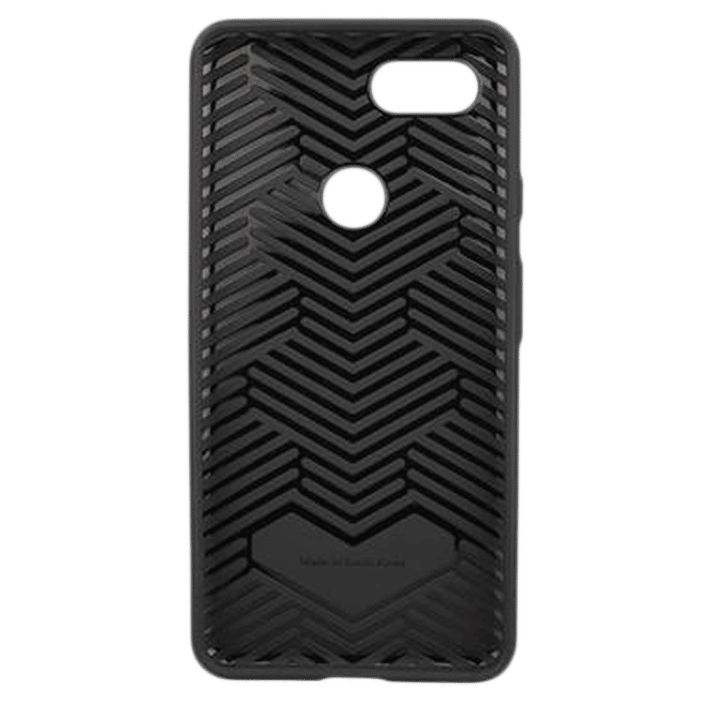 stuffcool Armour Plastic Back Cover for Google Pixel 3 XL (Camera Protection, Black)_4