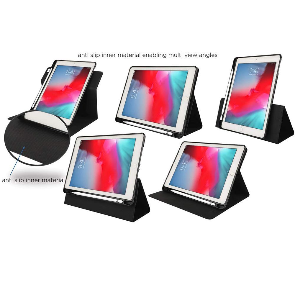 stuffcool Tourner PU Leather Flip Cover for Apple 10.5 Inch iPad Pro (360 Degree Rotating, Black) stuffcool Tourner PU Leather Flip Cover for Apple 10.5 Inch iPad Pro (360 Degree Rotating, Black)_7