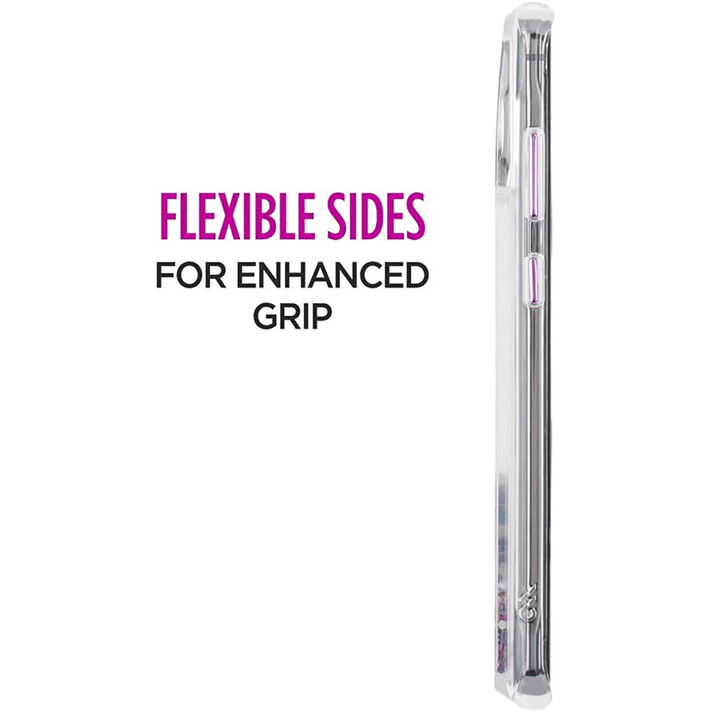 Case-Mate Waterfall Glitter Polycarbonate Back Cover for Samsung Galaxy S10 (Drop Protection, Purple Glow)_10