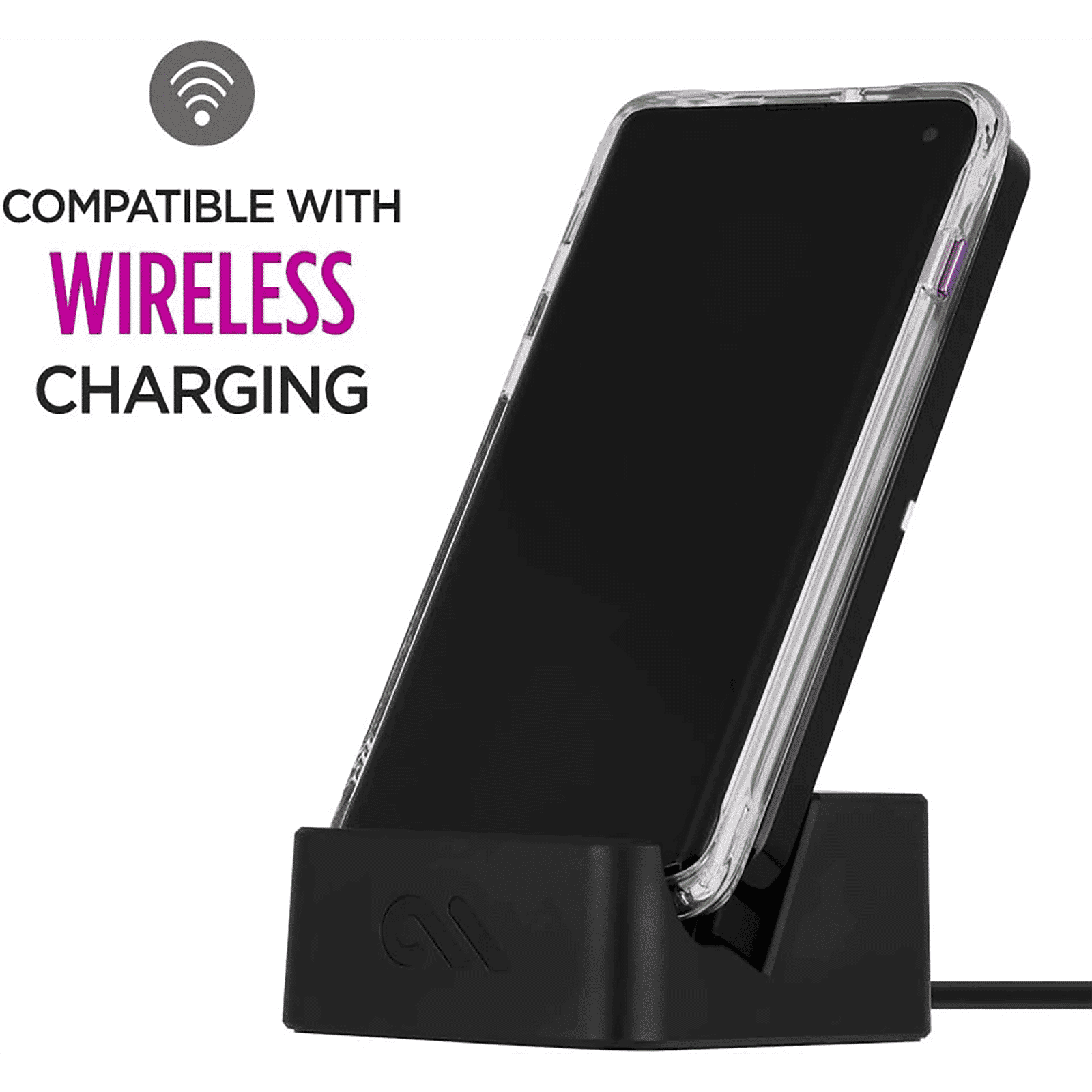 Case-Mate Waterfall Glitter Polycarbonate Back Cover for Samsung Galaxy S10 (Drop Protection, Purple Glow)_11