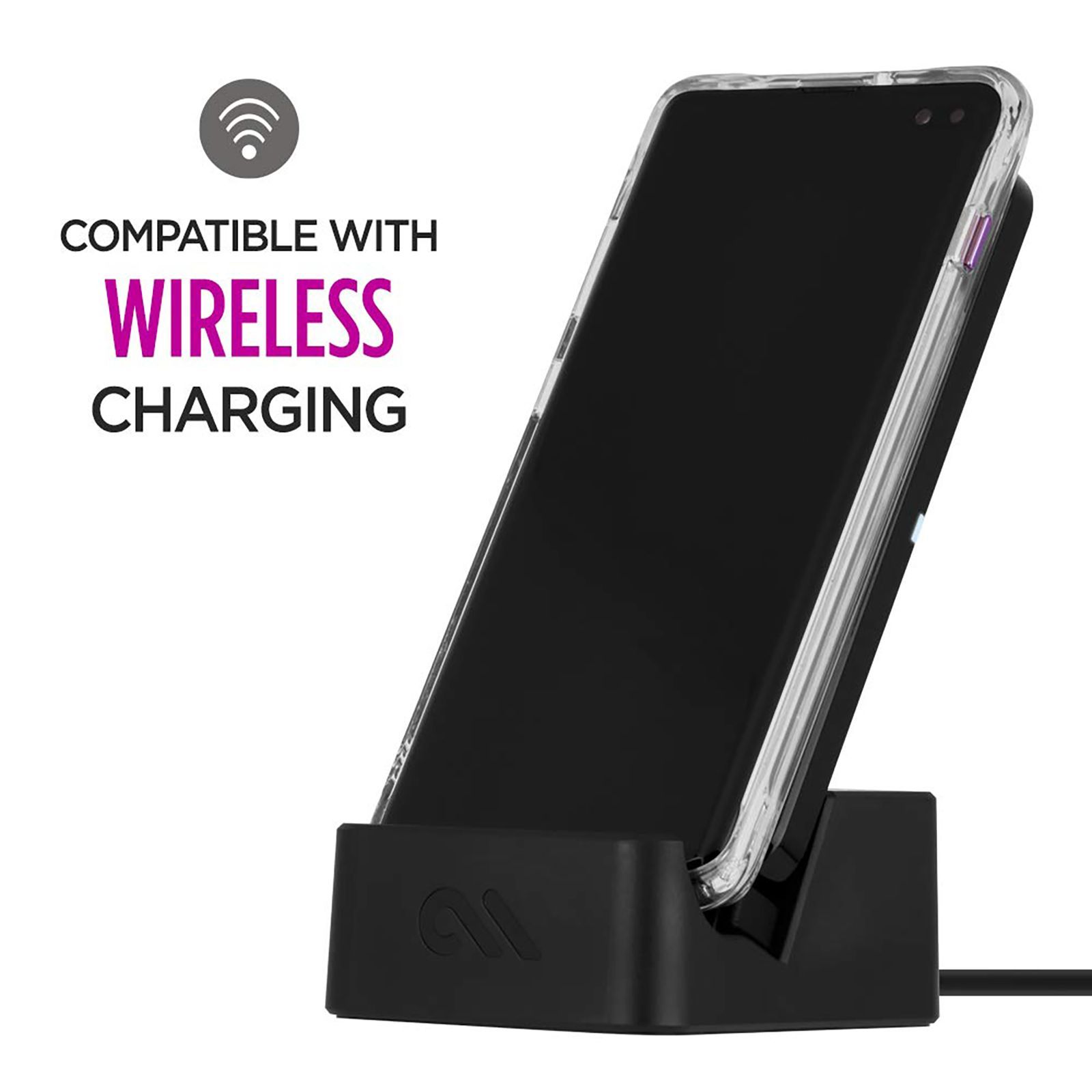 Case-Mate Waterfall Glitter Polycarbonate Back Cover for Samsung Galaxy S10 Plus (Drop Protection, Purple Glow)_11