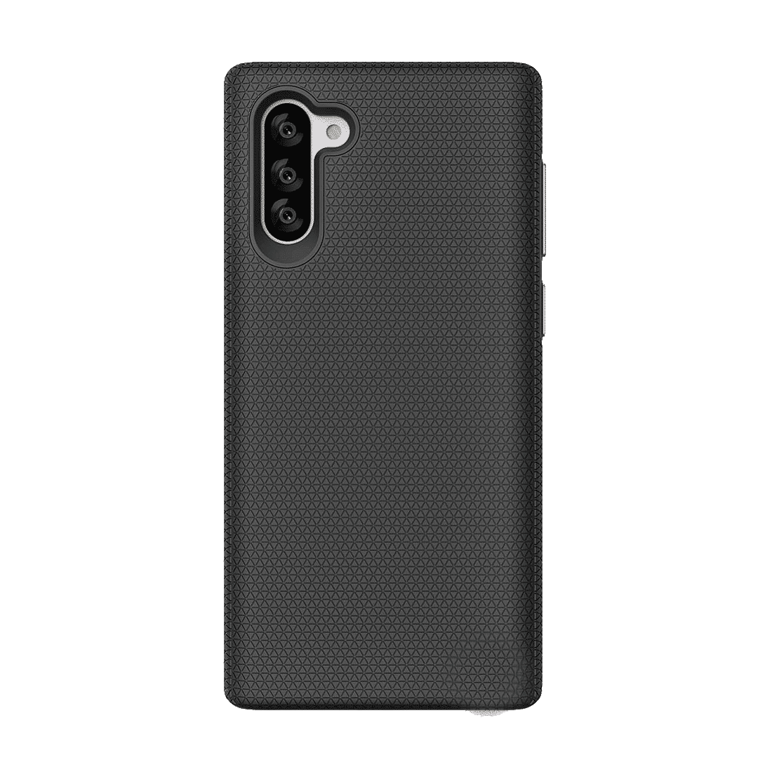 stuffcool Spike Hard Polycarbonate Back Cover for Samsung Galaxy Note 10 (Camera Protection, Black)_1