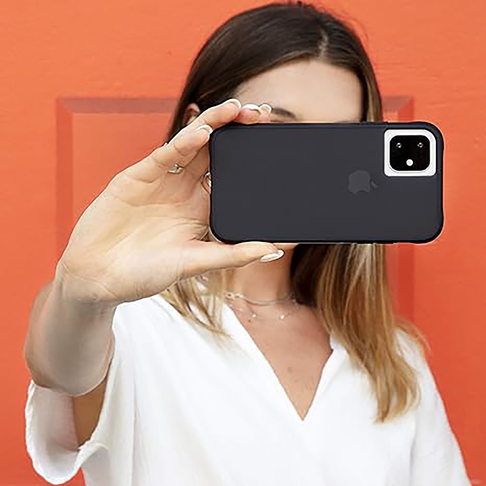 Case-Mate Barely Polycarbonate Back Cover for Apple iPhone 11 Pro (Anti Scratch, Black)_6