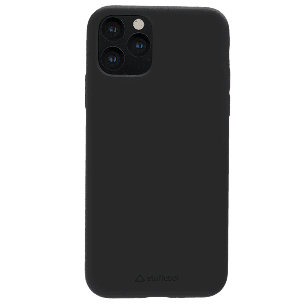 stuffcool Silo Soft and Smooth Silicone Back Cover for Apple iPhone 11 (Camera Protection, Black) stuffcool Silo Soft and Smooth Silicone Back Cover for Apple iPhone 11 (Camera Protection, Black)_1