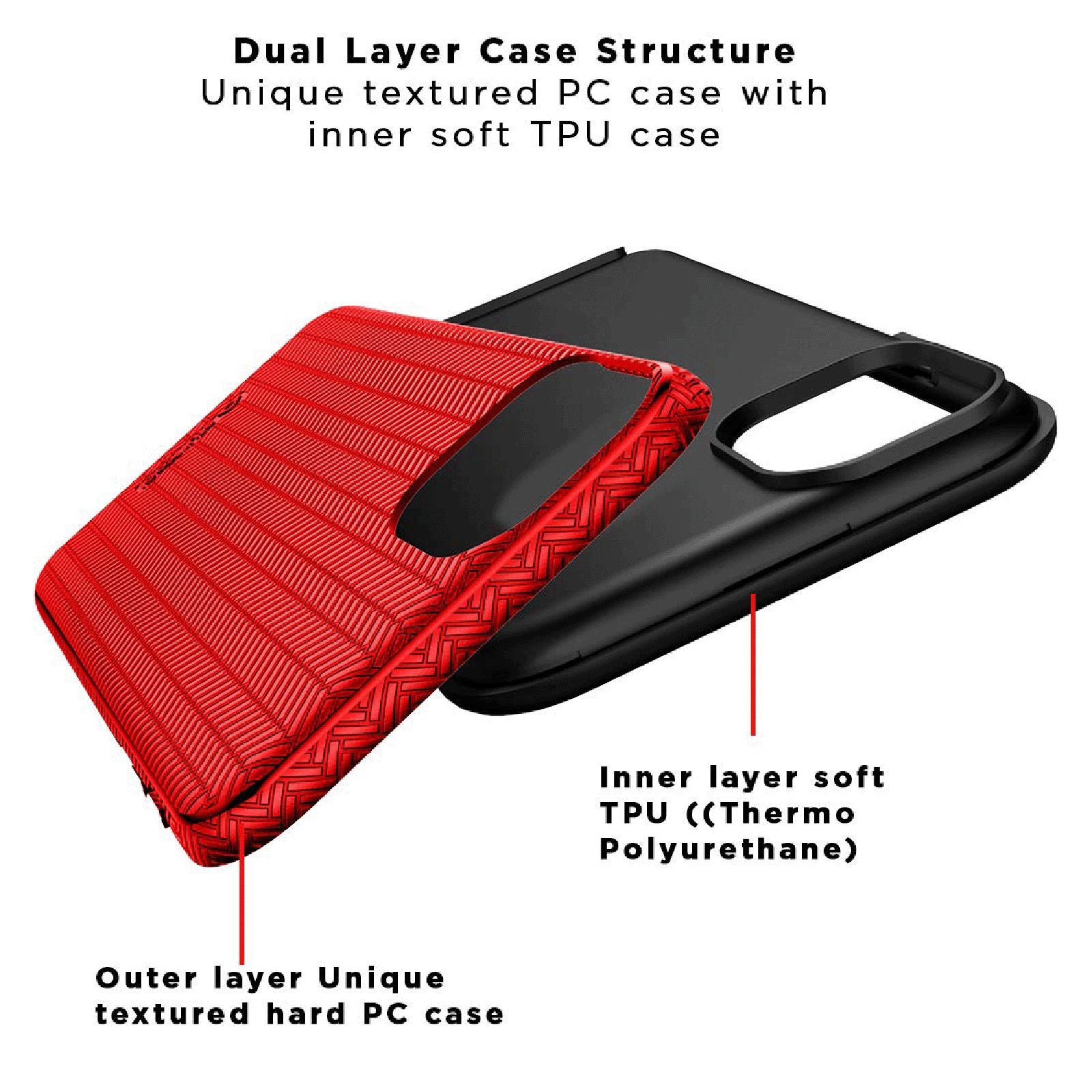 stuffcool Pine Hard Polycarbonate Back Cover for Apple iPhone 11 Pro (Camera Protection, Black)_4