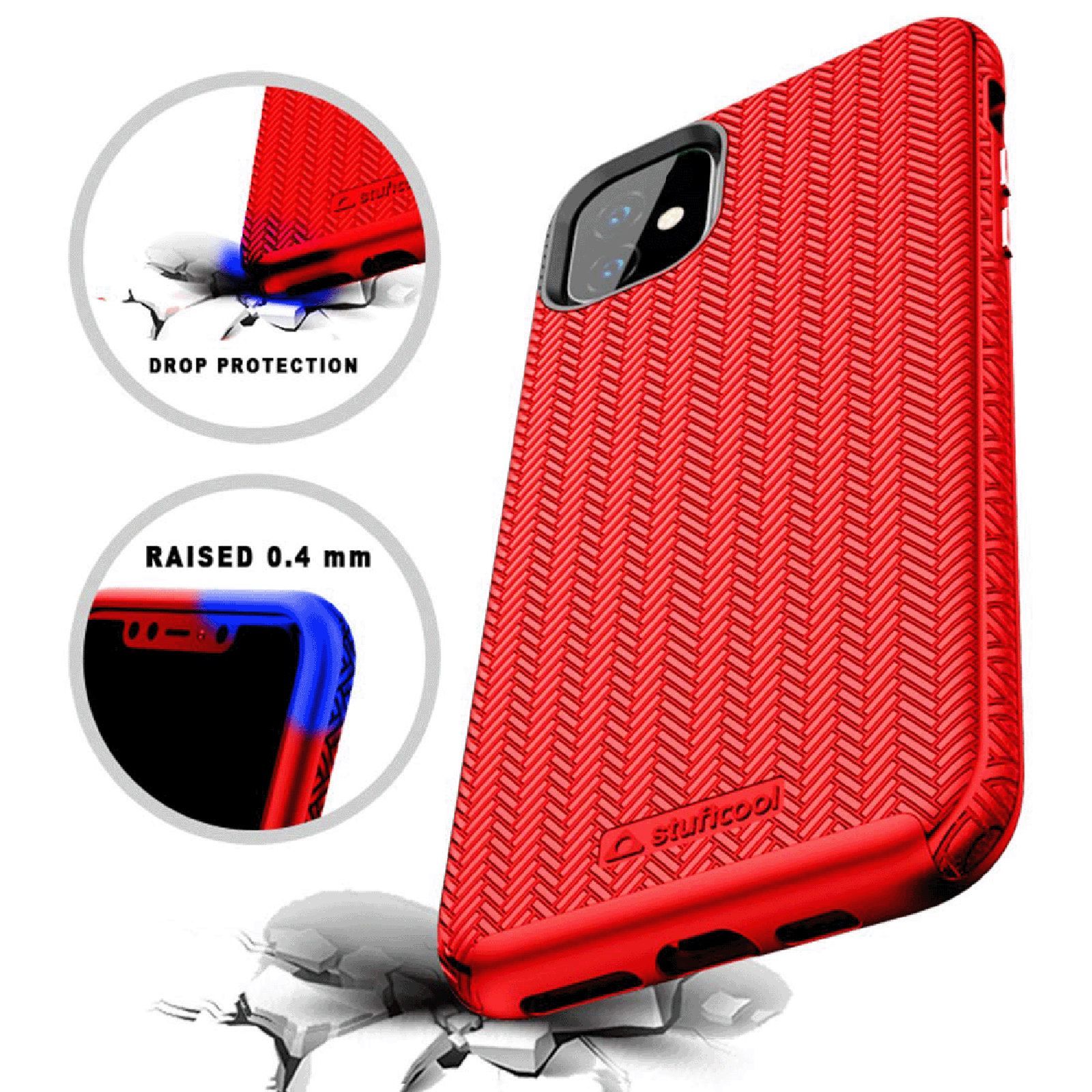 stuffcool Pine Hard Polycarbonate Back Cover for Apple iPhone 11 Pro (Camera Protection, Black)_5