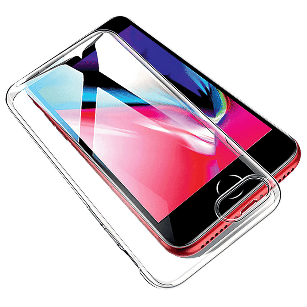 in base Ultra Slim TPU Back Cover for Apple iPhone SE (Camera Protection, Clear)_1