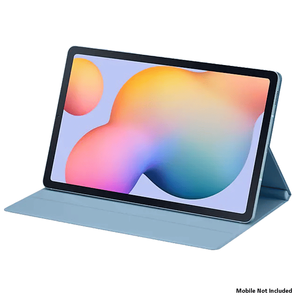 SAMSUNG PC & Polyurethane Smart Folio Case for SAMSUNG Galaxy Tab S6 Lite (Compartment for S Pen, Blue)_8