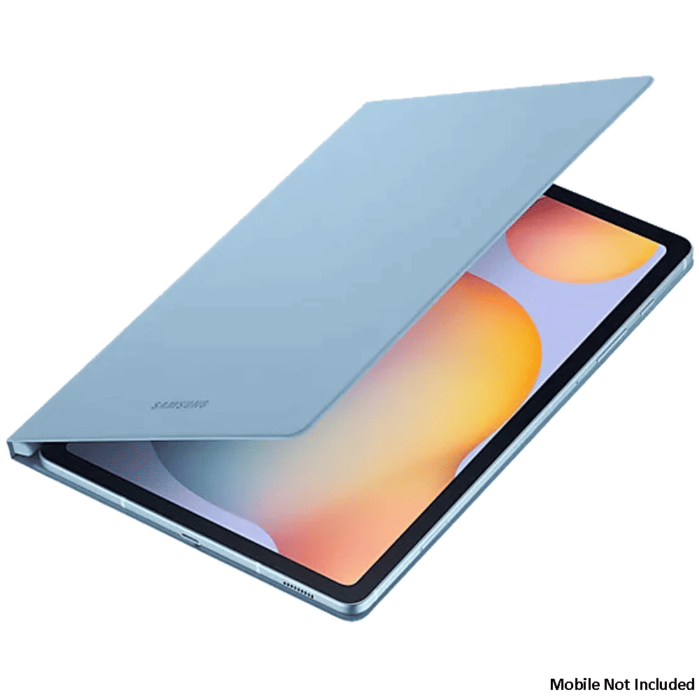 SAMSUNG PC & Polyurethane Smart Folio Case for SAMSUNG Galaxy Tab S6 Lite (Compartment for S Pen, Blue)_9