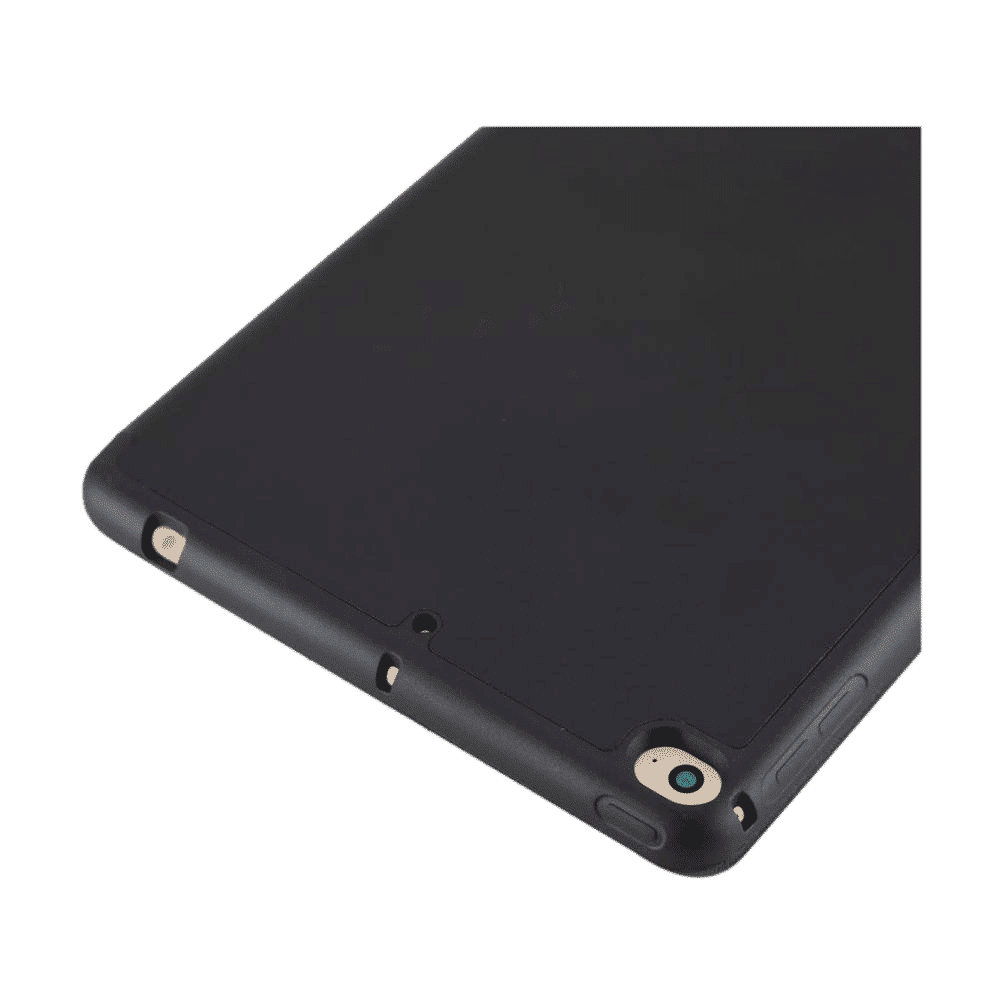 neopack Trifold Smart Delta Polyurethane Flip Cover for Apple iPad Mini 5 7.9 Inch (Magnetic Folding Design, Black)_8