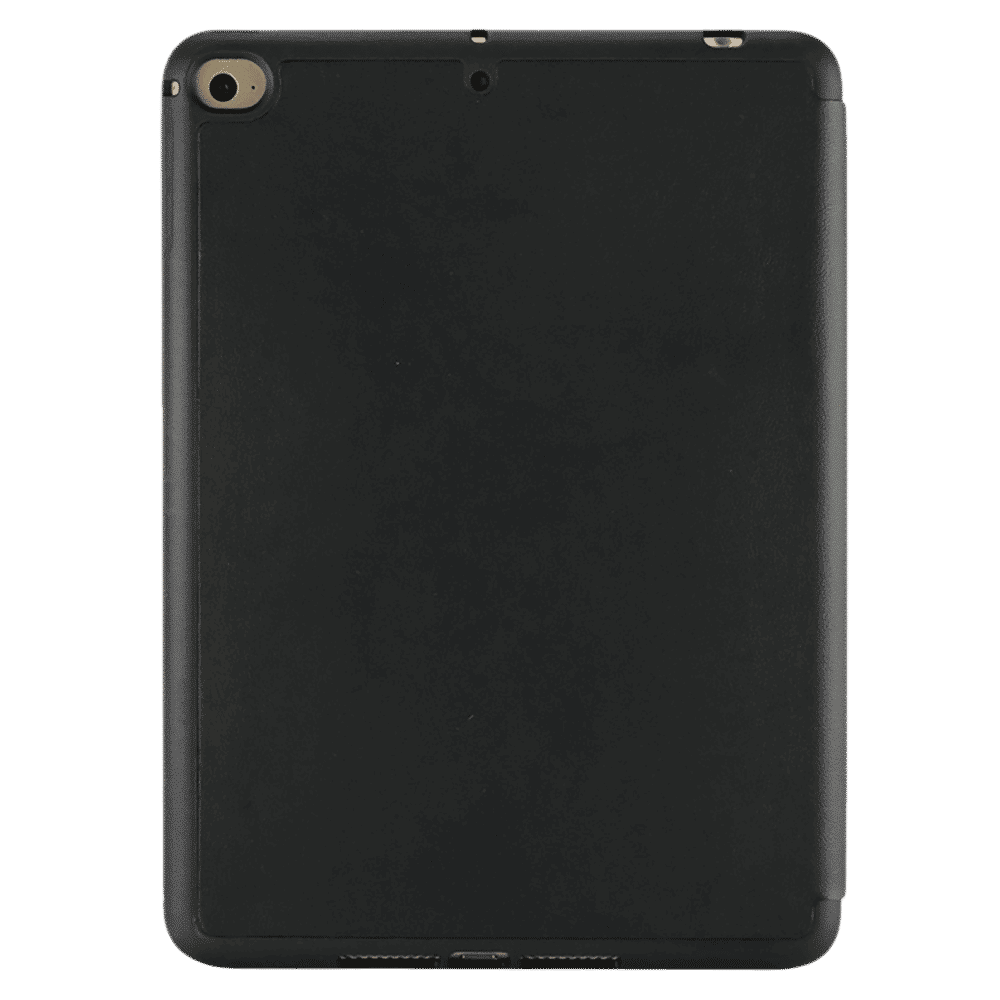 neopack Trifold Smart Delta Polyurethane Flip Cover for Apple iPad Mini 5 7.9 Inch (Magnetic Folding Design, Black)_3