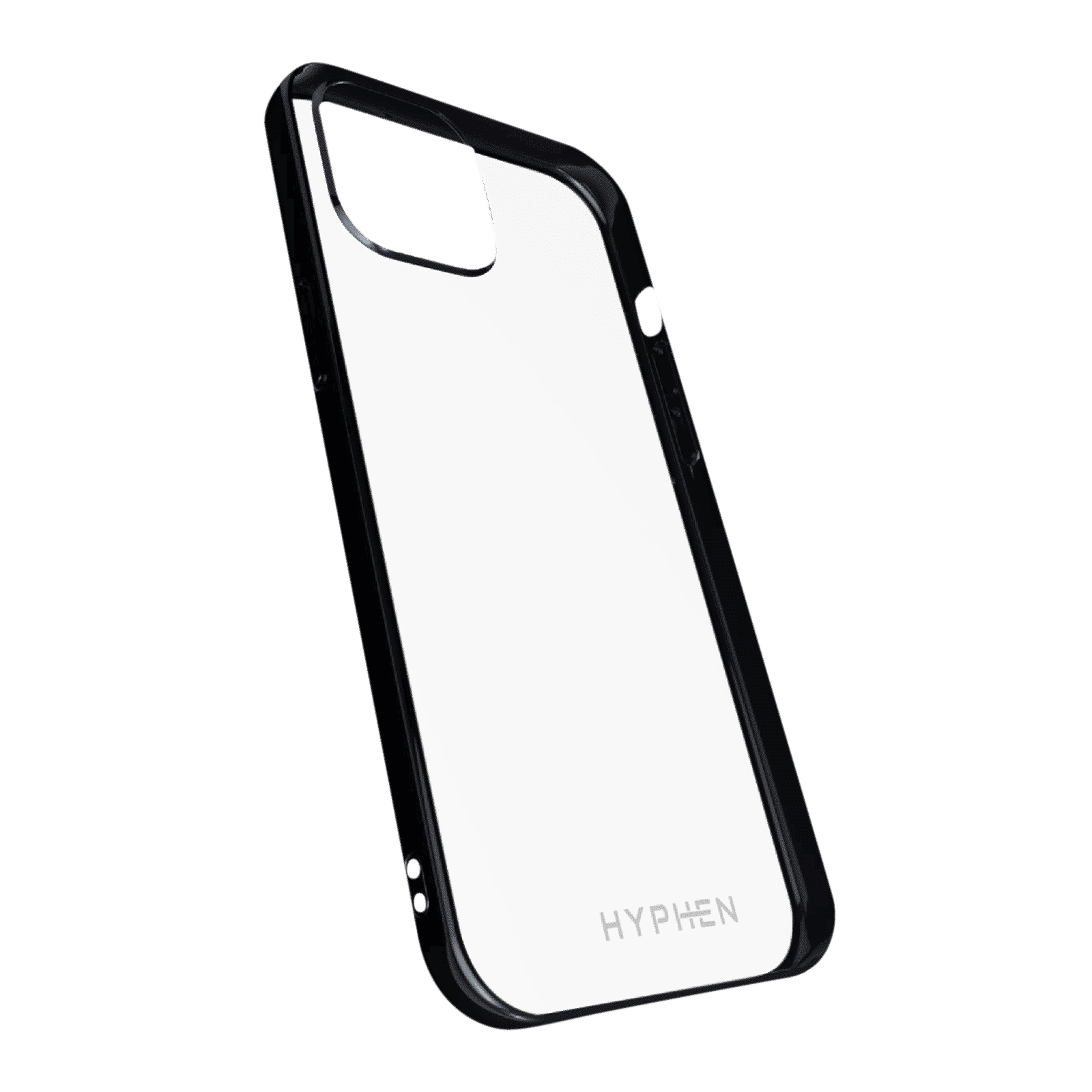 HYPHEN Frame TPU Back Cover for Apple iPhone 12, 12 Pro (Supports Wireless Charging, Black)_6