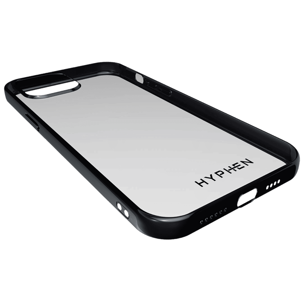 HYPHEN Frame TPU Back Cover for Apple iPhone 12 Pro Max (Compact, Flexible and Slim Design, Black)_8