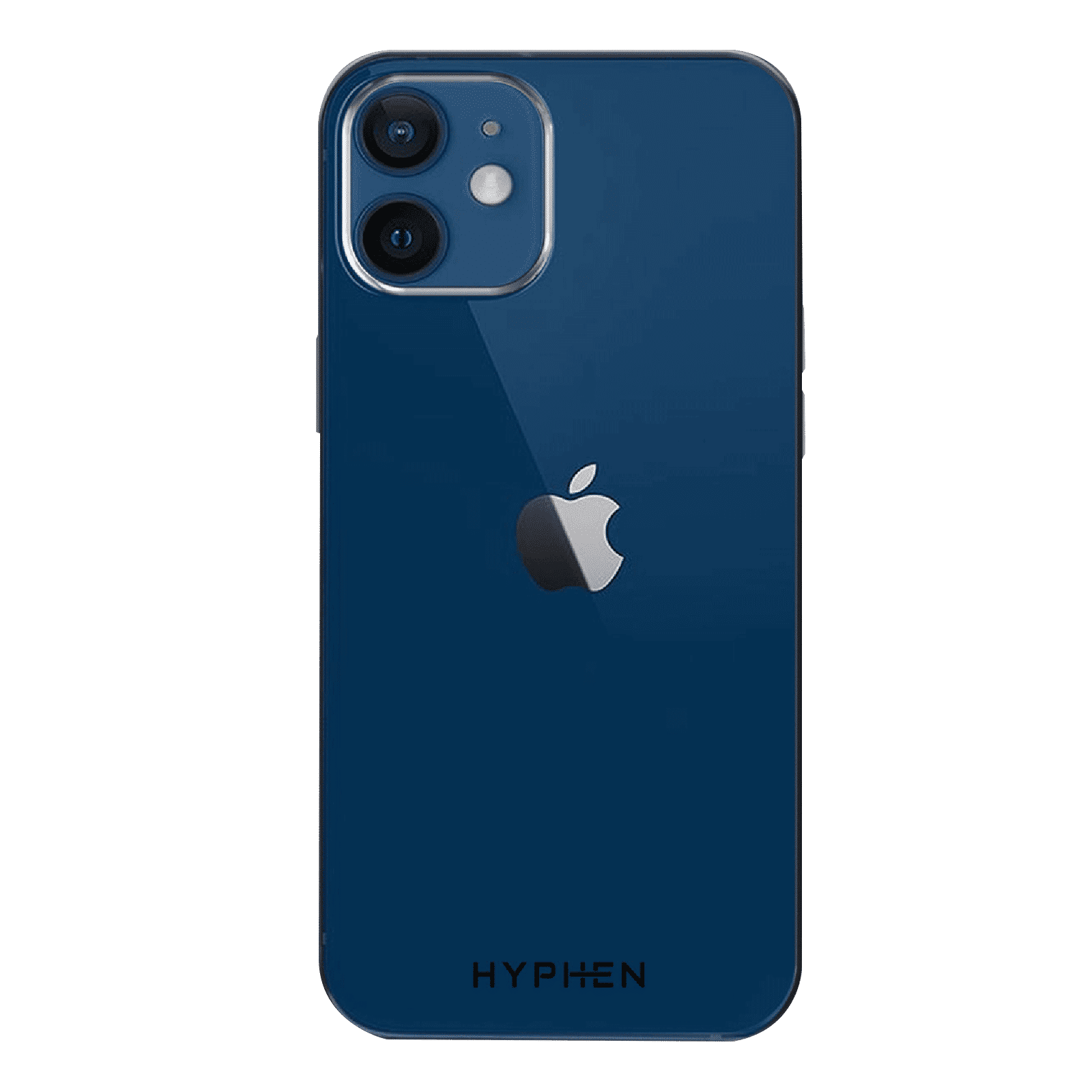 Hyphen AIRE Frame TPU Back Cover for Apple iPhone 12, 12 Pro (Supports Wireless Charging, Silver)_7