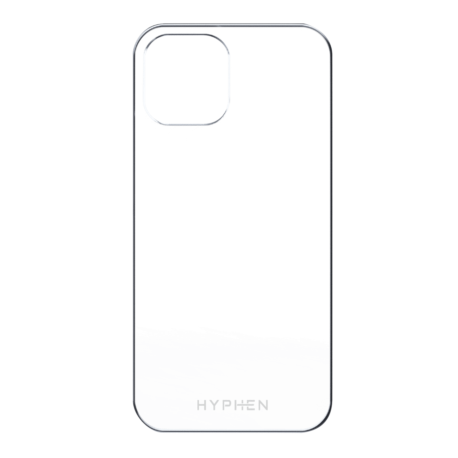 Hyphen AIRE Frame TPU Back Cover for Apple iPhone 12, 12 Pro (Supports Wireless Charging, Silver)_3