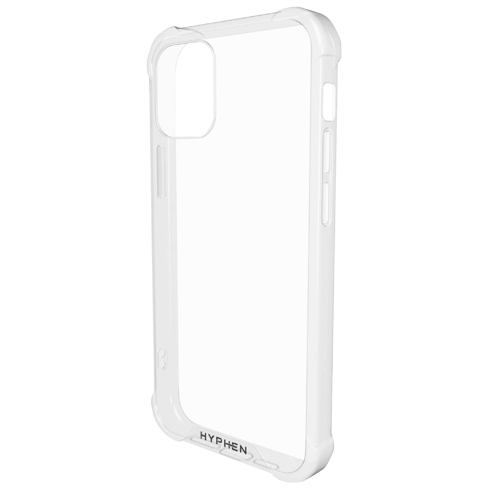 HYPHEN TPU Back Cover for Apple iPhone 12, 12 Pro (Supports Wireless Charging, Clear)_10