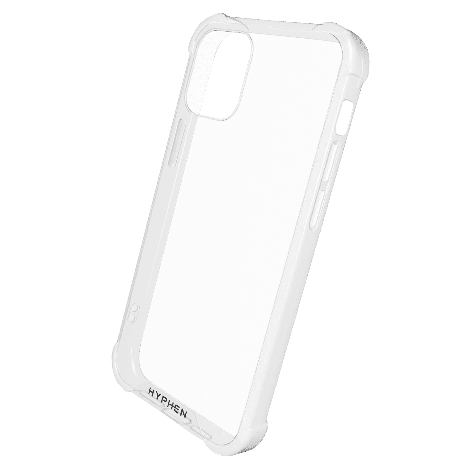 HYPHEN TPU Back Cover for Apple iPhone 12, 12 Pro (Supports Wireless Charging, Clear)_12