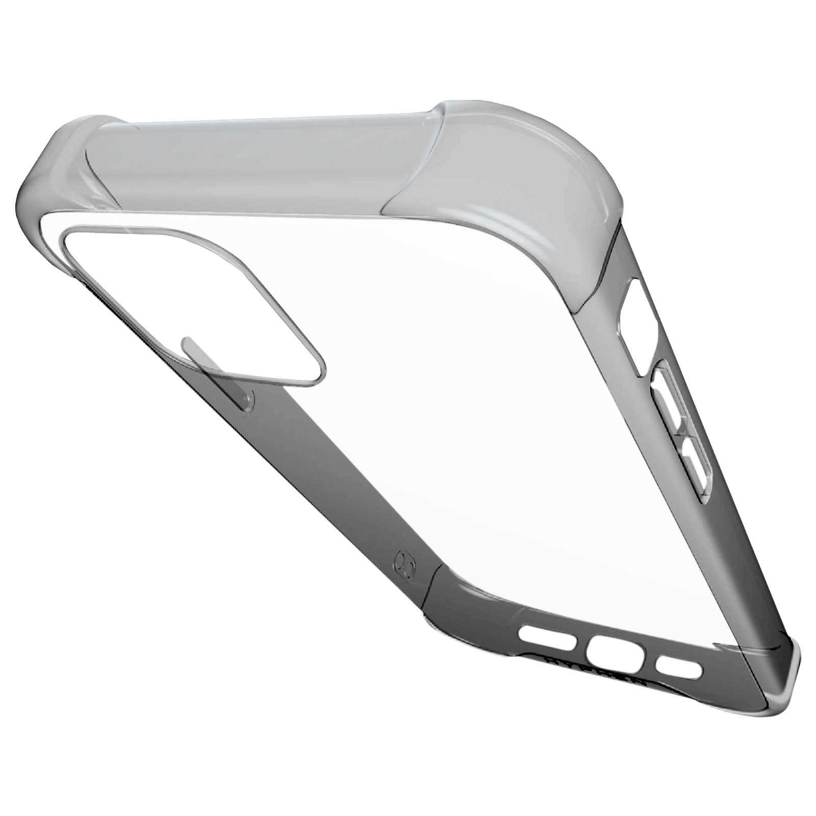 HYPHEN TPU Back Cover for Apple iPhone 12, 12 Pro (Supports Wireless Charging, Clear)_13