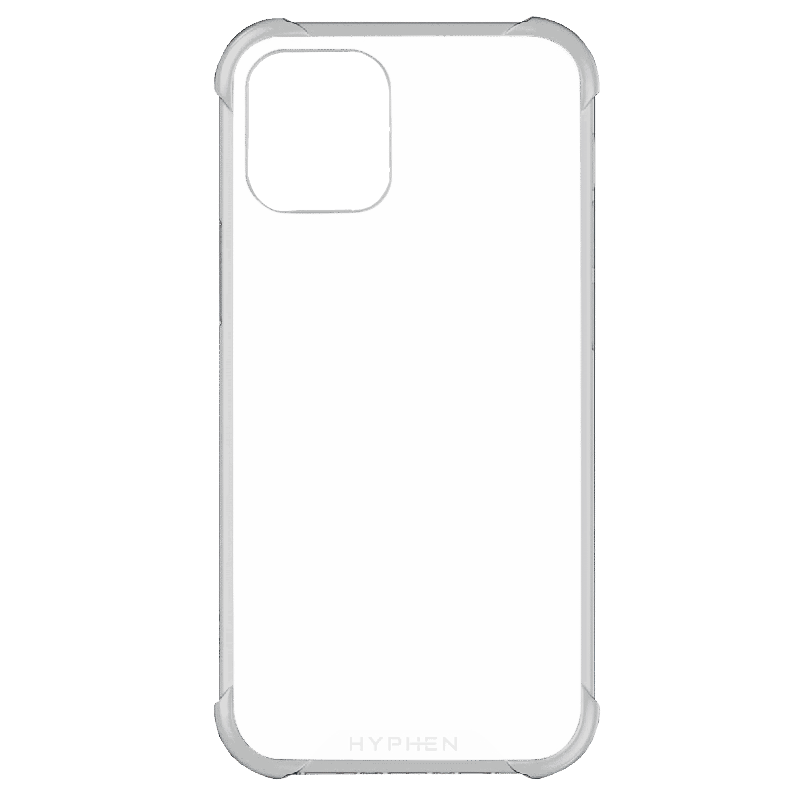 HYPHEN TPU Back Cover for Apple iPhone 12, 12 Pro (Supports Wireless Charging, Clear)_15