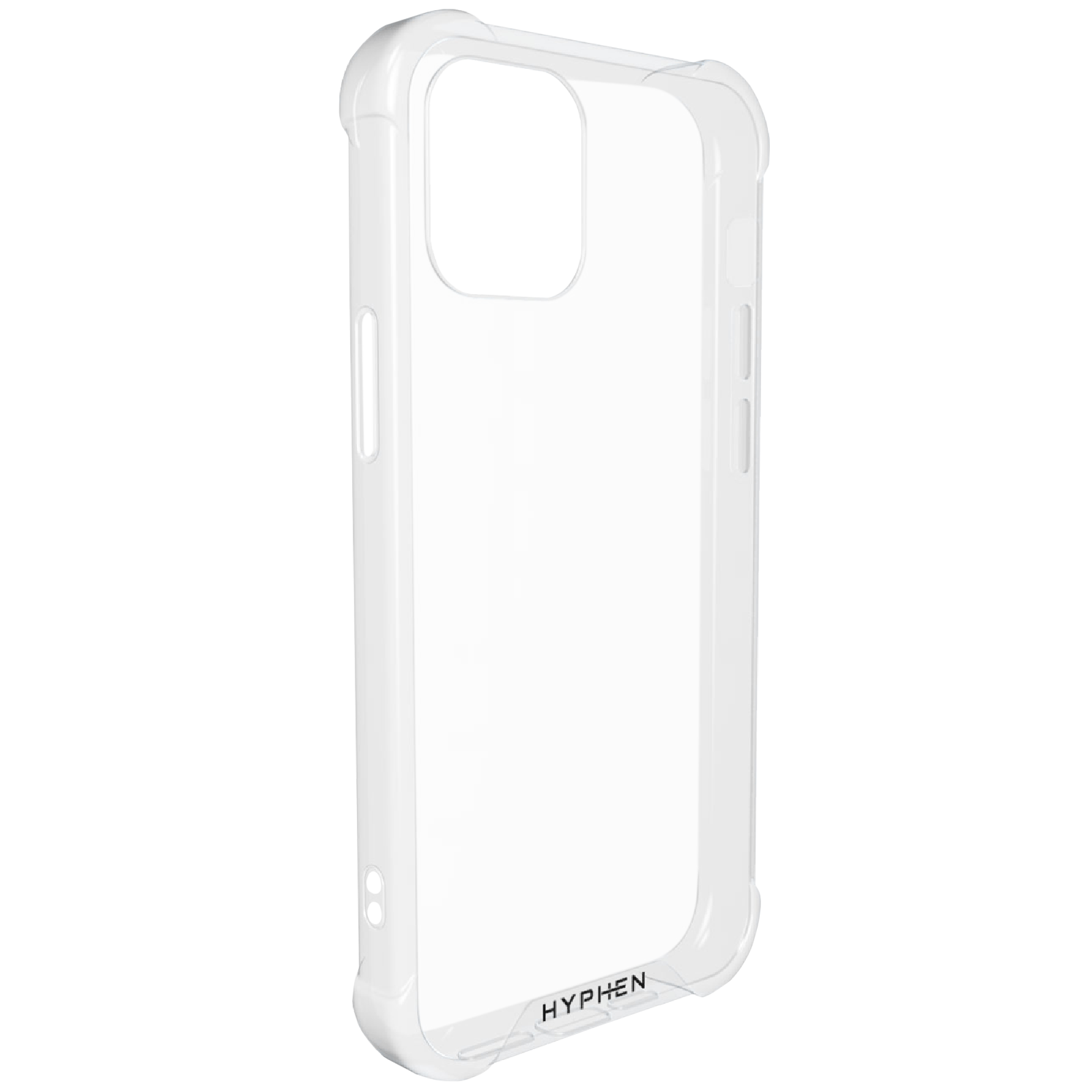 HYPHEN TPU Back Cover for Apple iPhone 12, 12 Pro (Supports Wireless Charging, Clear)_16