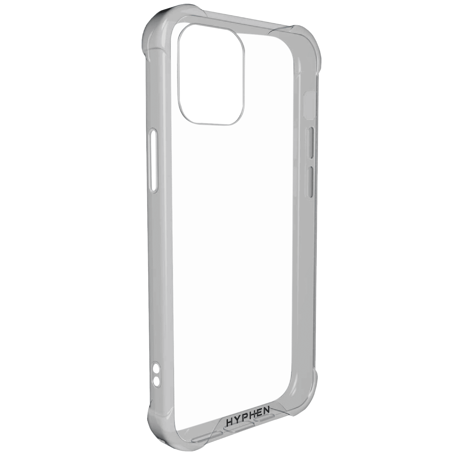 HYPHEN TPU Back Cover for Apple iPhone 12, 12 Pro (Supports Wireless Charging, Clear)_2