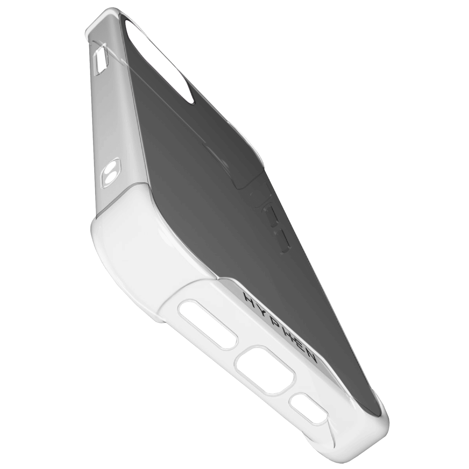 HYPHEN TPU Back Cover for Apple iPhone 12, 12 Pro (Supports Wireless Charging, Clear)_7