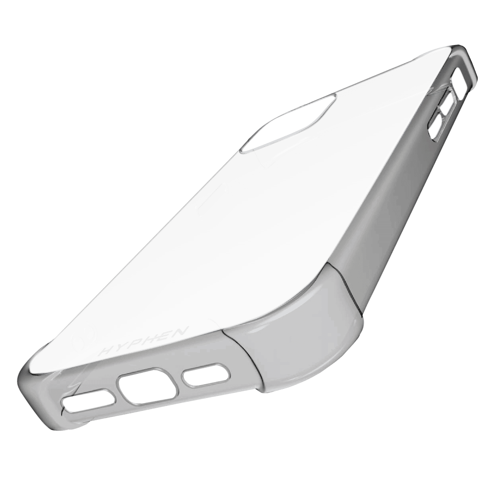 HYPHEN TPU Back Cover for Apple iPhone 12, 12 Pro (Supports Wireless Charging, Clear)_8