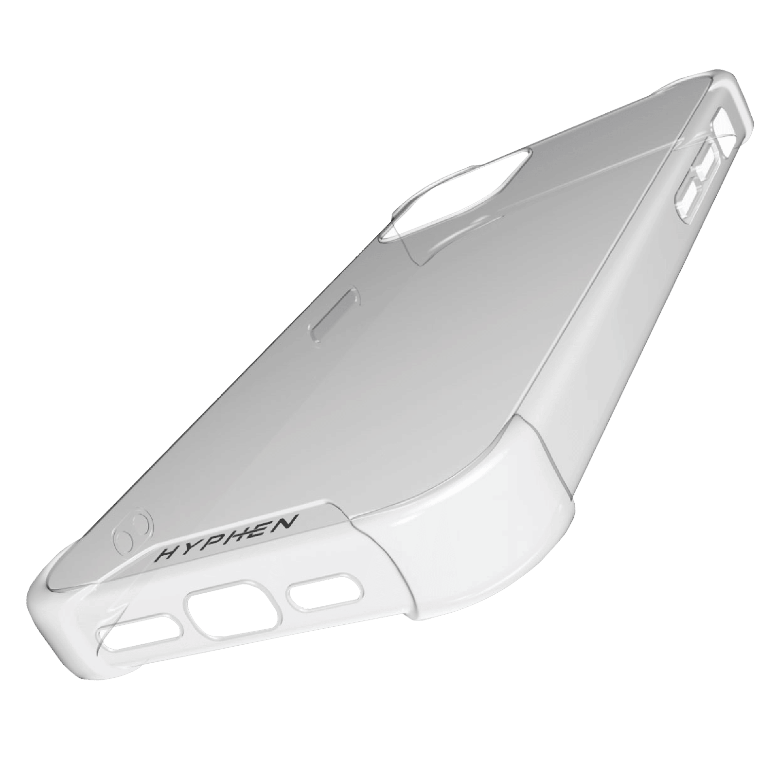 HYPHEN TPU Back Cover for Apple iPhone 12, 12 Pro (Supports Wireless Charging, Clear)_9