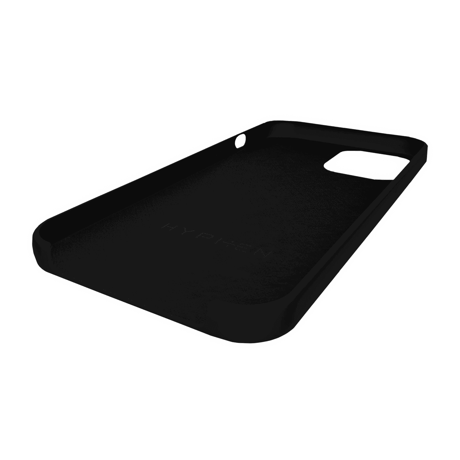 Hyphen TINT Soft Polyurethane Silicone Back Cover for Apple iPhone 12, 12 Pro (Supports Wireless Charging, Black)_9