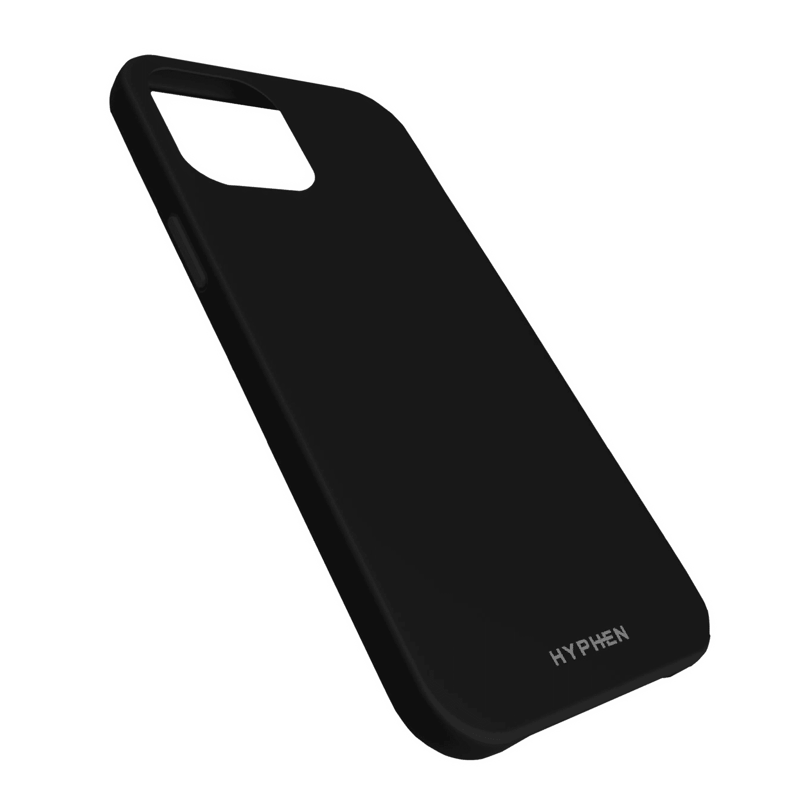 Hyphen TINT Soft Polyurethane Silicone Back Cover for Apple iPhone 12, 12 Pro (Supports Wireless Charging, Black)_10