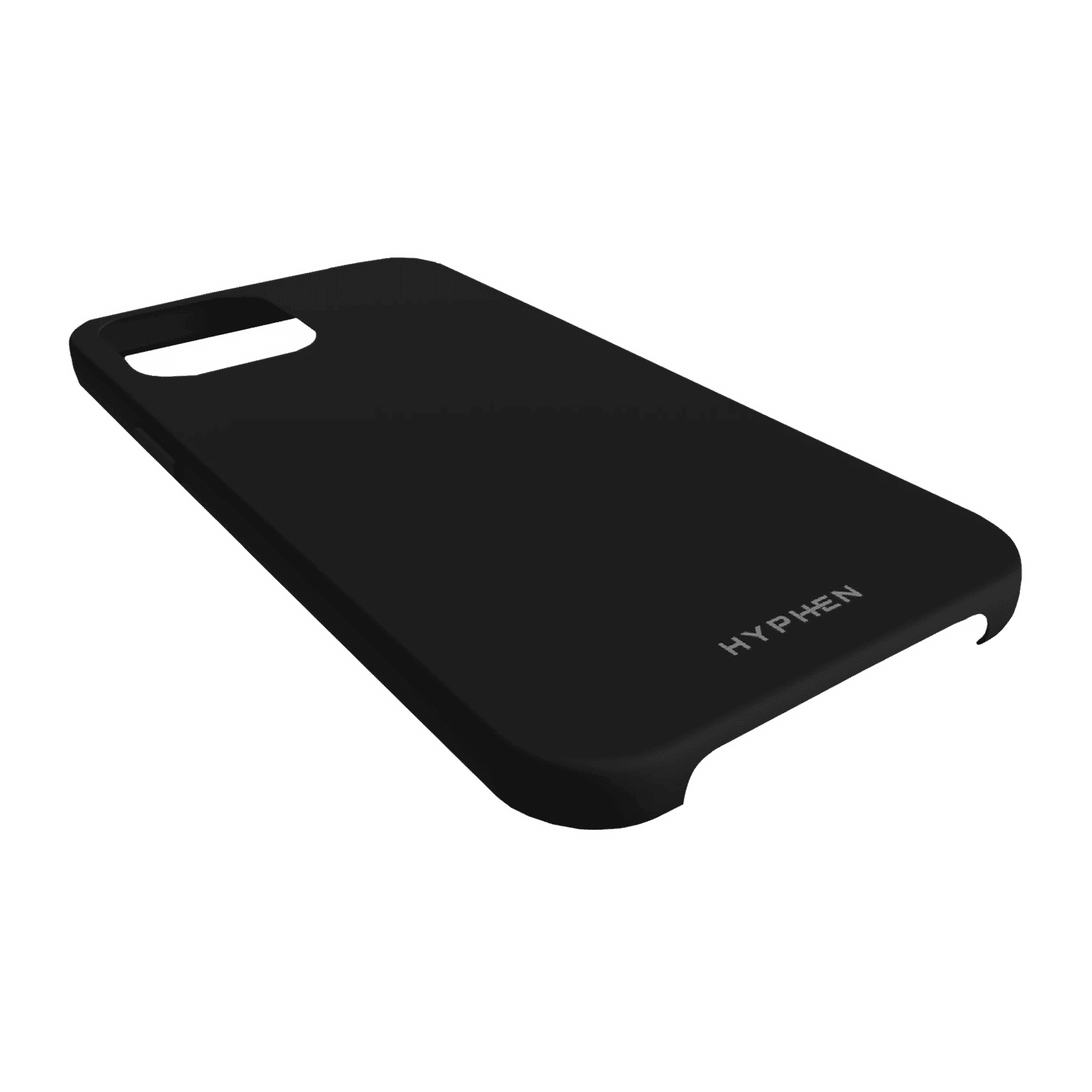 Hyphen TINT Soft Polyurethane Silicone Back Cover for Apple iPhone 12, 12 Pro (Supports Wireless Charging, Black)_11