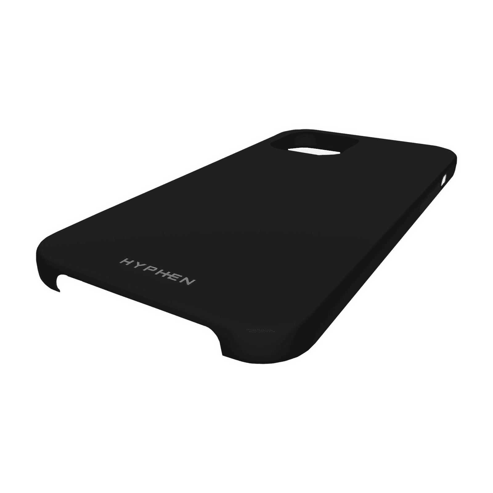 Hyphen TINT Soft Polyurethane Silicone Back Cover for Apple iPhone 12, 12 Pro (Supports Wireless Charging, Black)_12