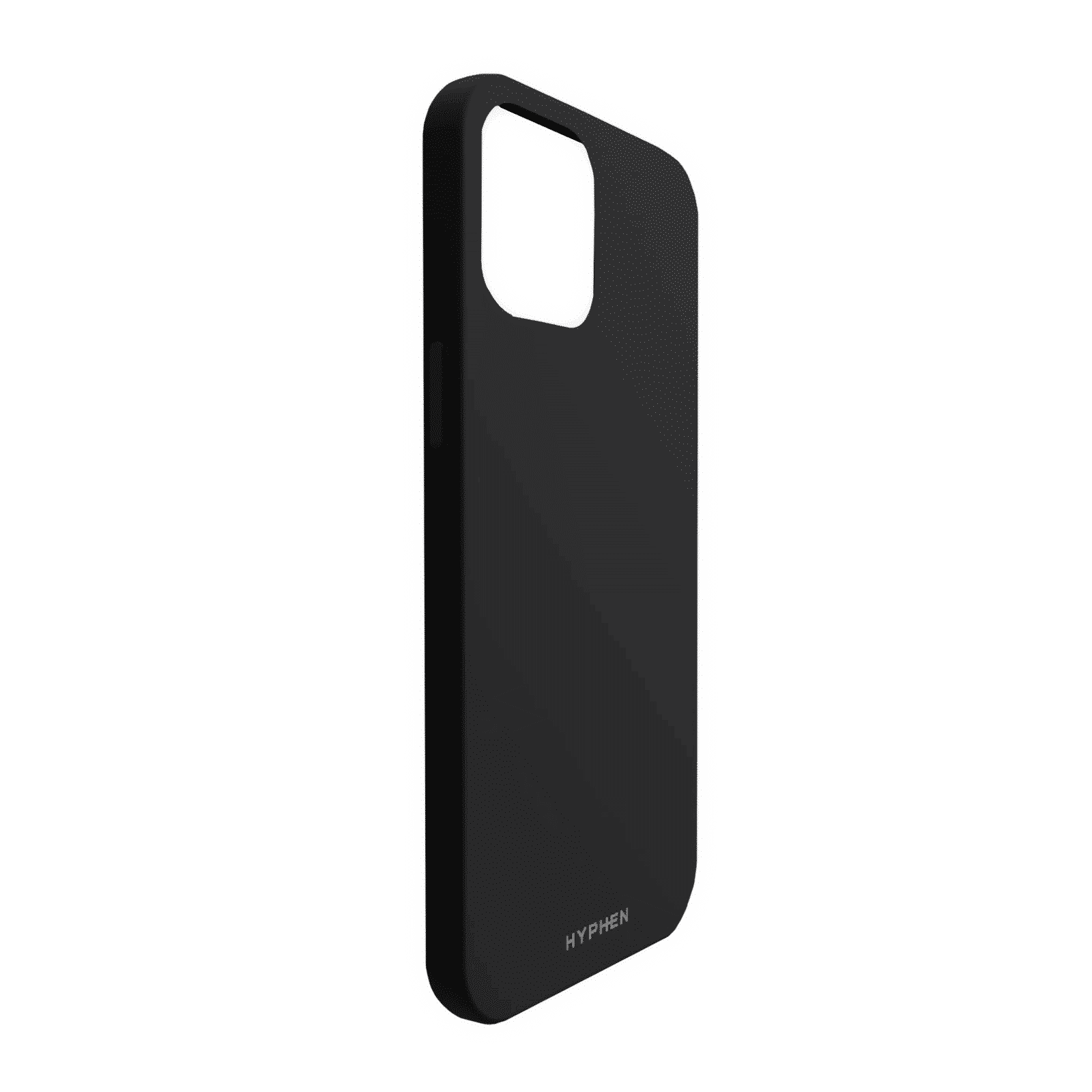 Hyphen TINT Soft Polyurethane Silicone Back Cover for Apple iPhone 12, 12 Pro (Supports Wireless Charging, Black)_6