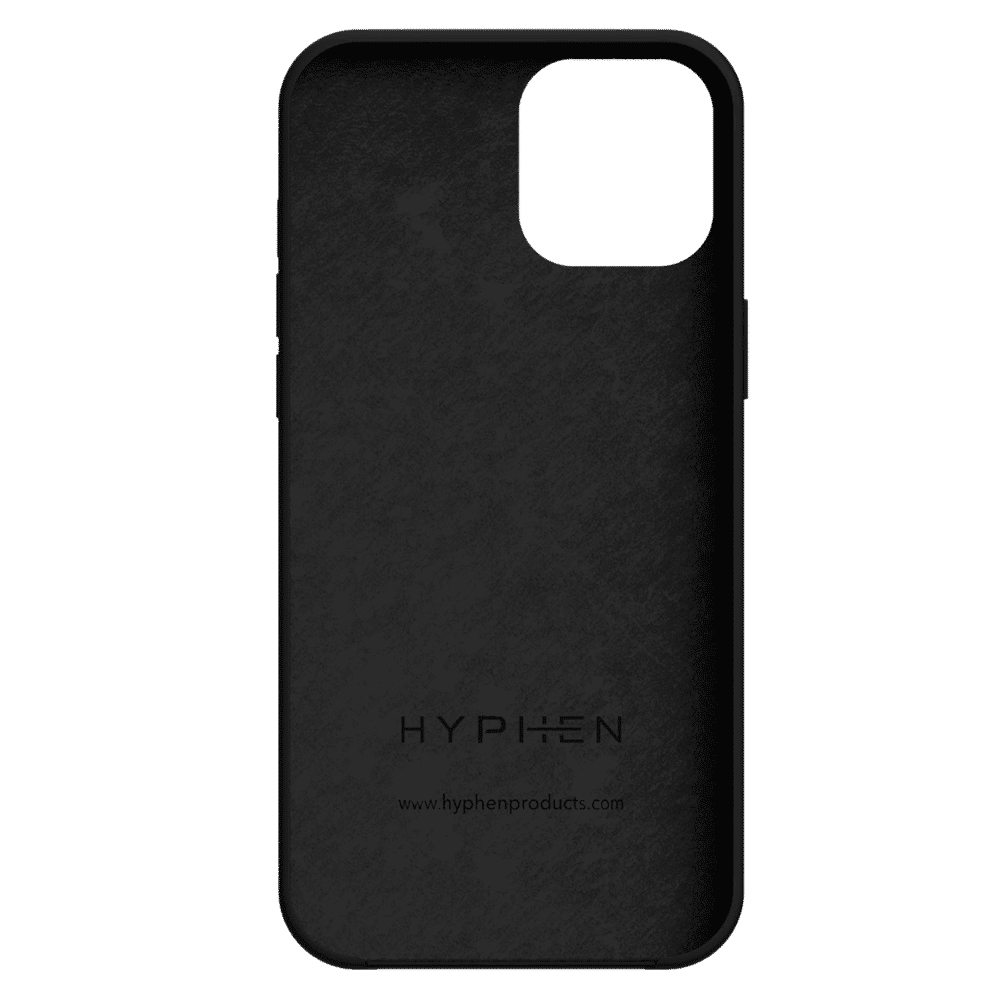 HYPHEN HPC-SXII540138 Silicone Back Cover for Apple iPhone 12 Mini (Water Resistant, Black)_5