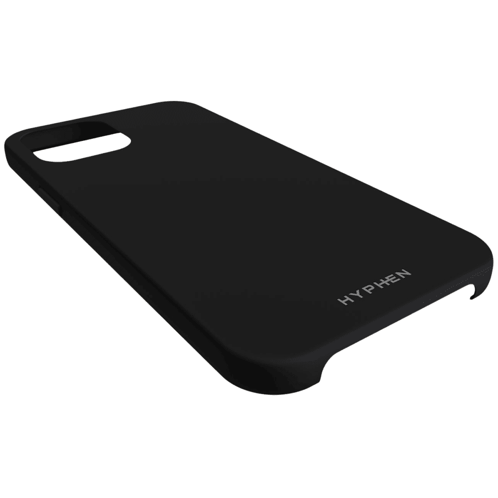 HYPHEN Tint Silicone Back Cover for Apple iPhone 12 Pro Max (Compact and Flexible, Black)_8