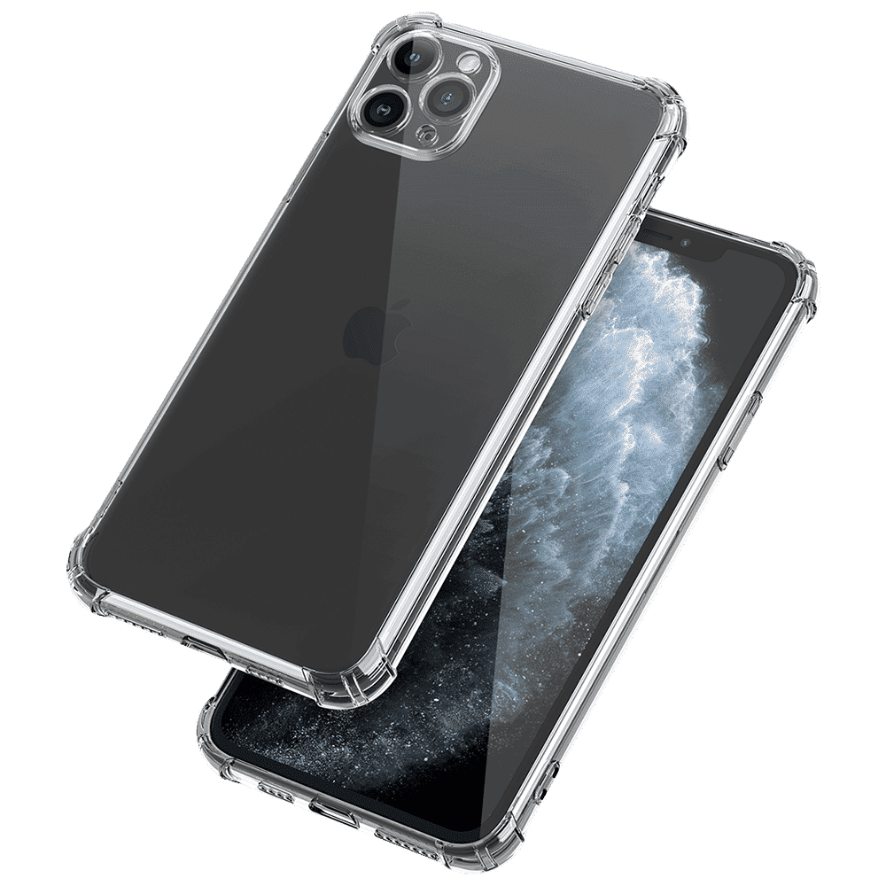 in base Ultra Clear TPU Shell Back Cover for Apple iPhone 12 and iPhone 12 Pro (Soft and Flexible, Clear)_7