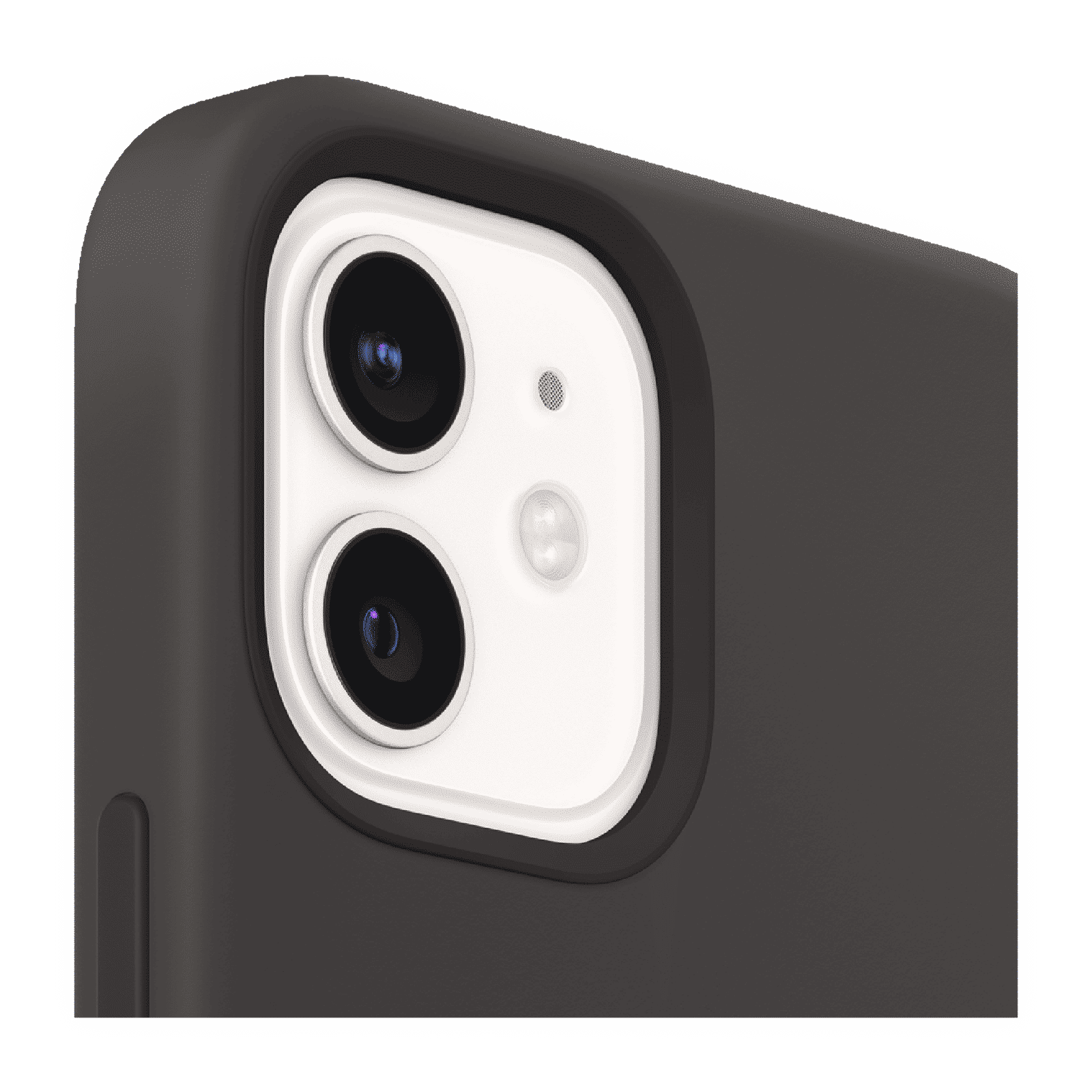 Apple Soft Silicone Back Cover for Apple iPhone 12 Mini (MagSafe Charging Support, Black)_5