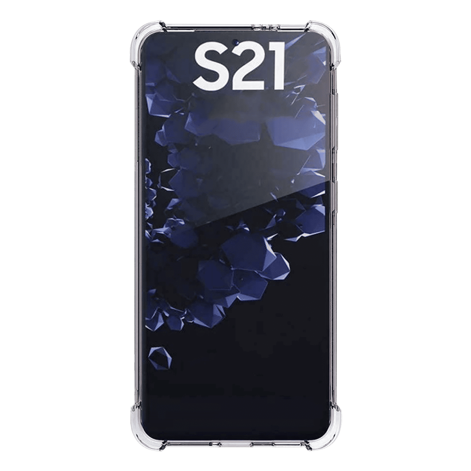 HYPHEN Soft TPU Back Cover for SAMSUNG S21 (Wireless Charging Compatible, Clear)_9