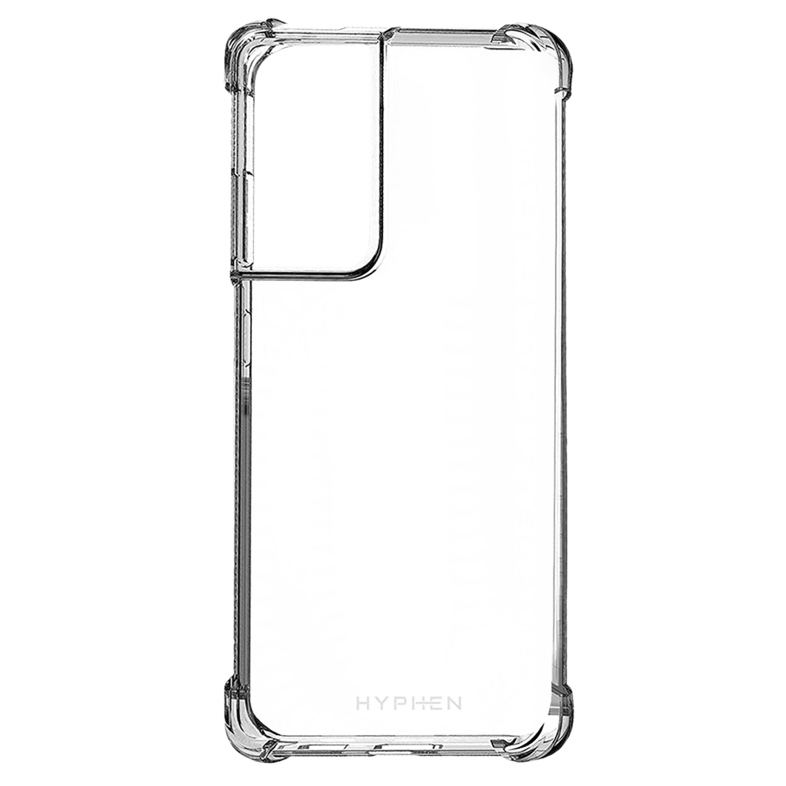 HYPHEN Soft TPU Back Cover for SAMSUNG S21 (Wireless Charging Compatible, Clear)_3