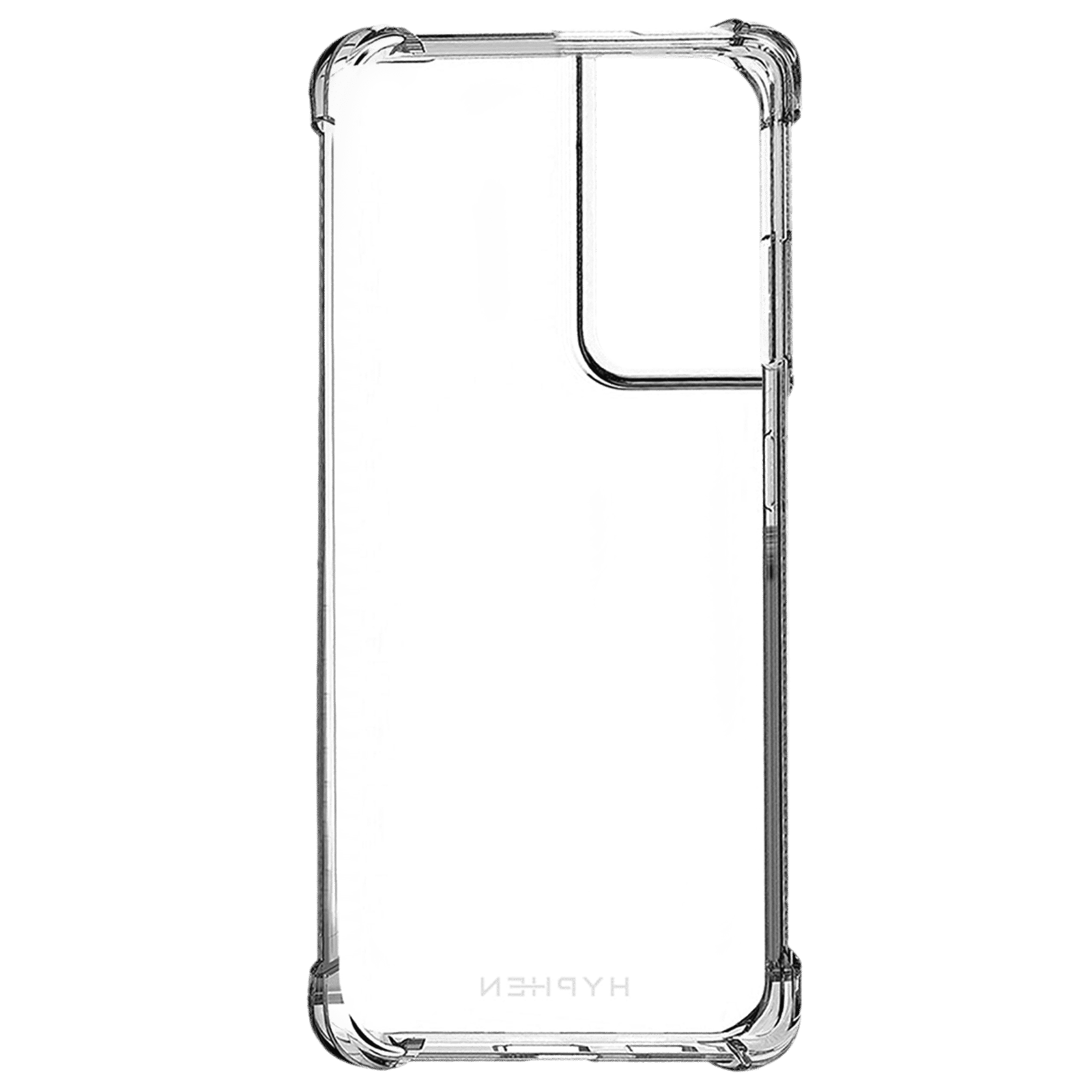 HYPHEN Soft TPU Back Cover for SAMSUNG S21 (Wireless Charging Compatible, Clear)_4