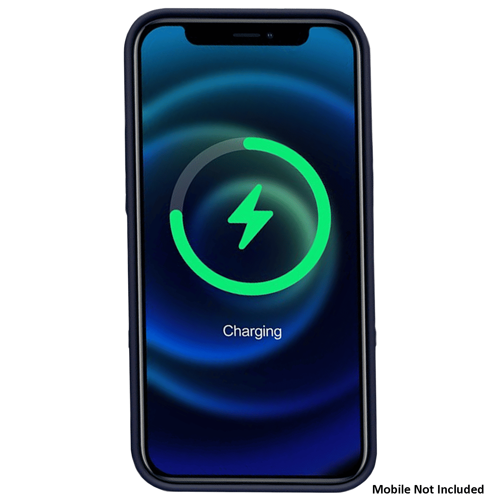 Vaku Soft Silicone & Microfiber Back Cover for Apple iPhone 12, 12 Pro (Supports Wireless Charging, Black)_8