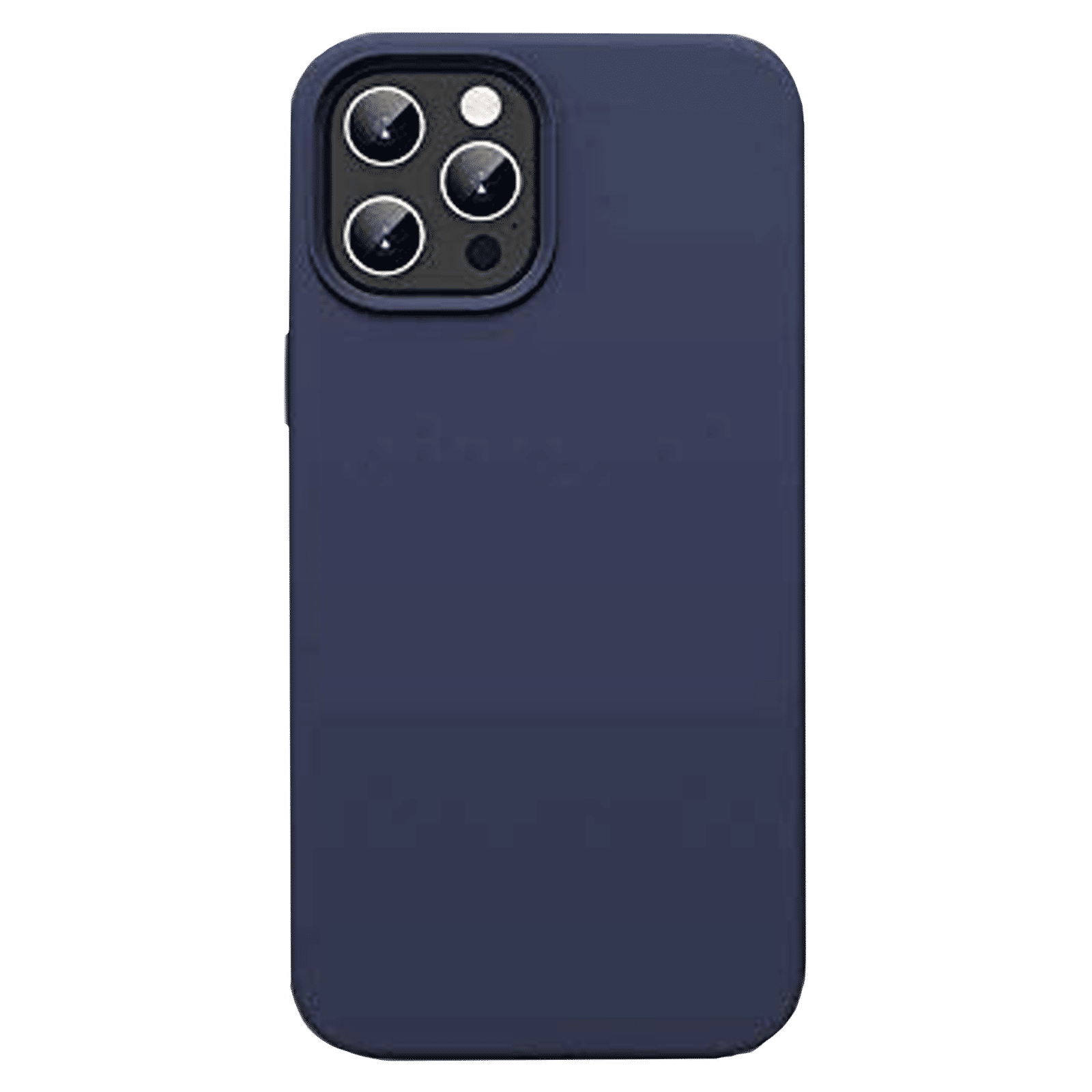 Vaku Soft Silicone & Microfiber Back Cover for Apple iPhone 12, 12 Pro (Supports Wireless Charging, Blue)_3